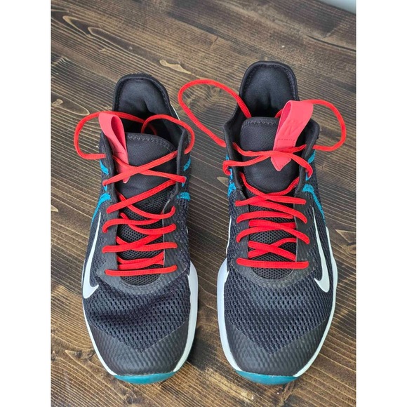 Nike LeBron Witness 4 Men\'s Sneakers Size 10.5 Black White Red Mid Top‎ Sneakers main image 8